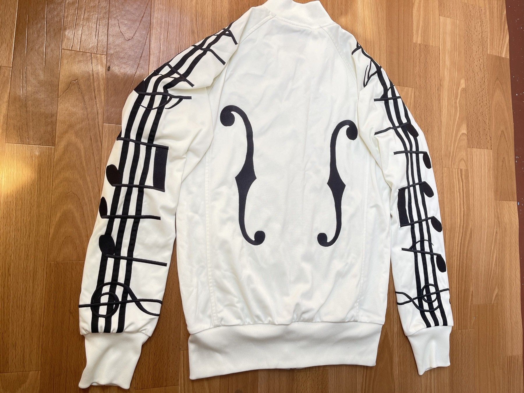 Adidas × Jeremy Scott Adidas Jeremy Scott Jacket Music Note Madonna XS X29858 Size US XS / EU 42 / 0 - 10 Thumbnail