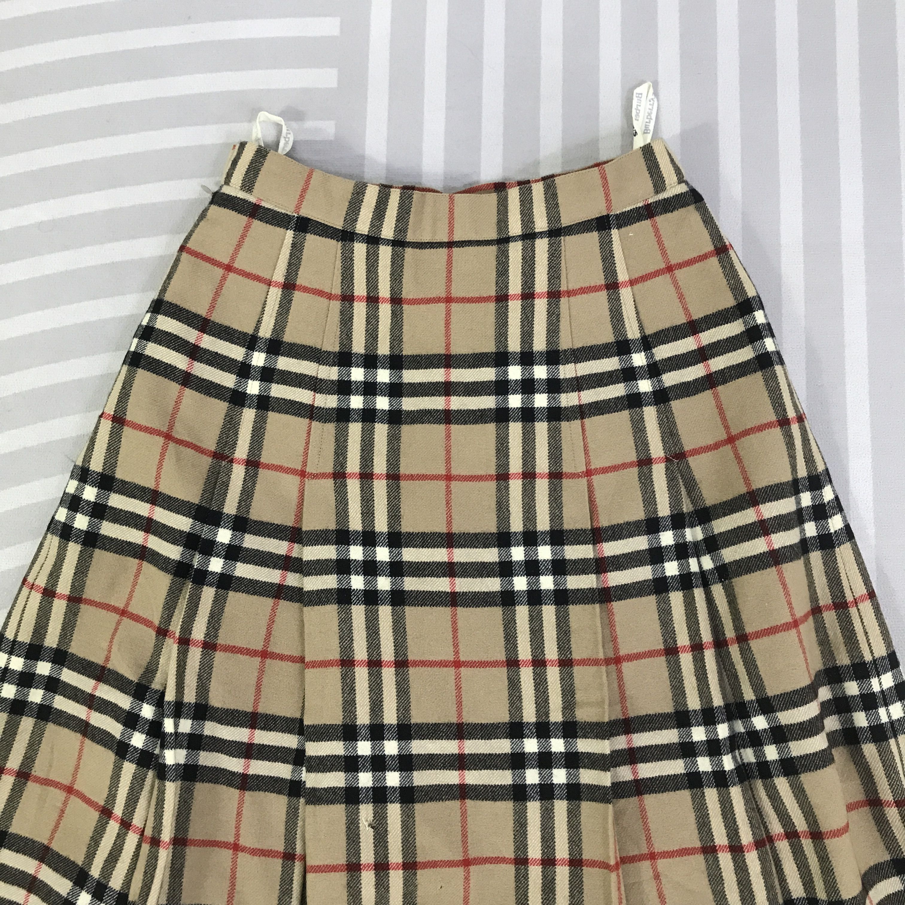 Burberry Vintage Burberry Skirt K130B19 Size 22" - 4 Thumbnail