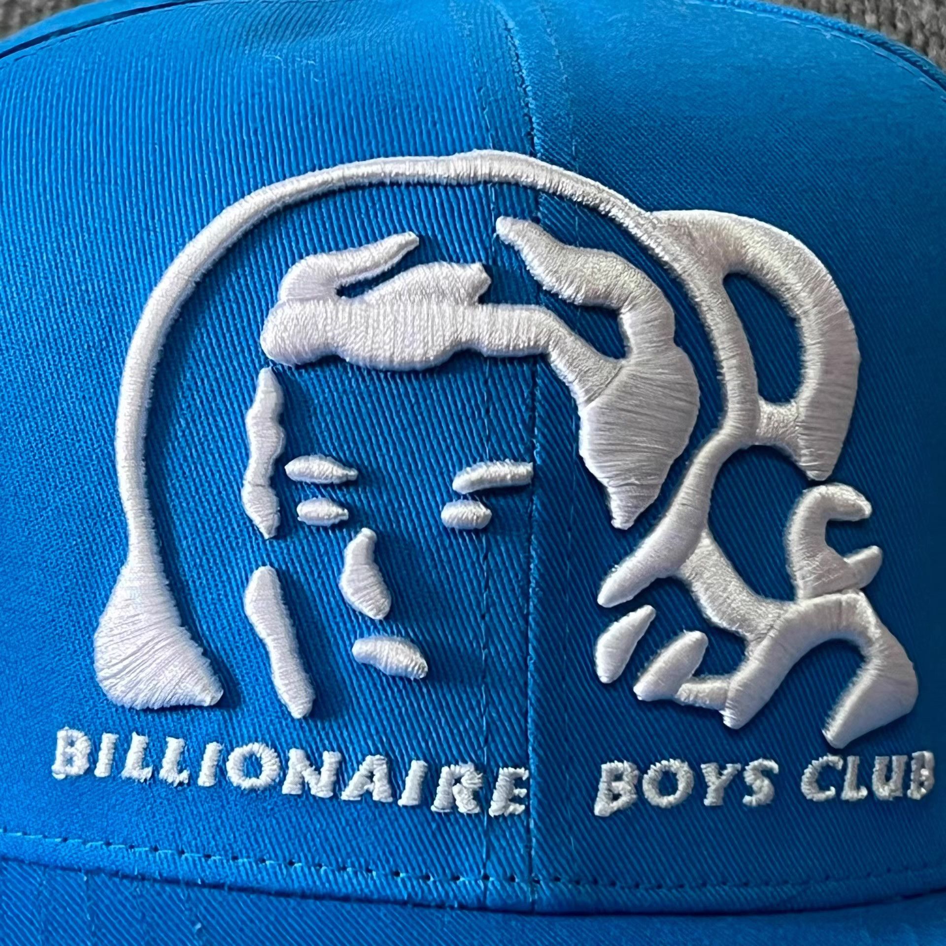 Billionaire Boys Club BBCClassicEmbroideredAstronautHeadFlatBrim Baseball Cap Q7 Size ONE SIZE - 3 Thumbnail