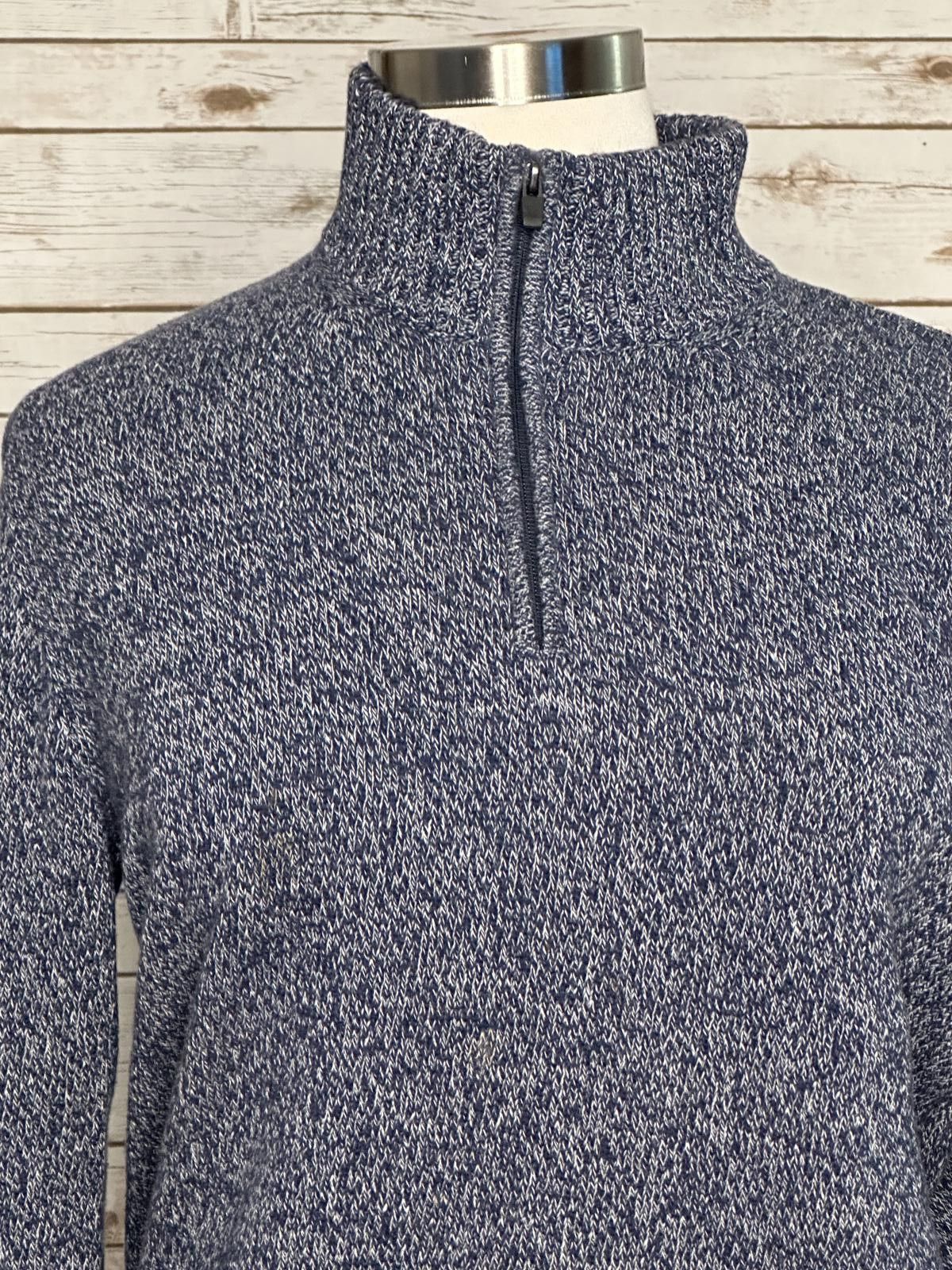 Eddie Bauer Eddie Bauer marled quarter zip mock neck sweater Size Large Size US L / EU 52-54 / 3 - 2 Thumbnail