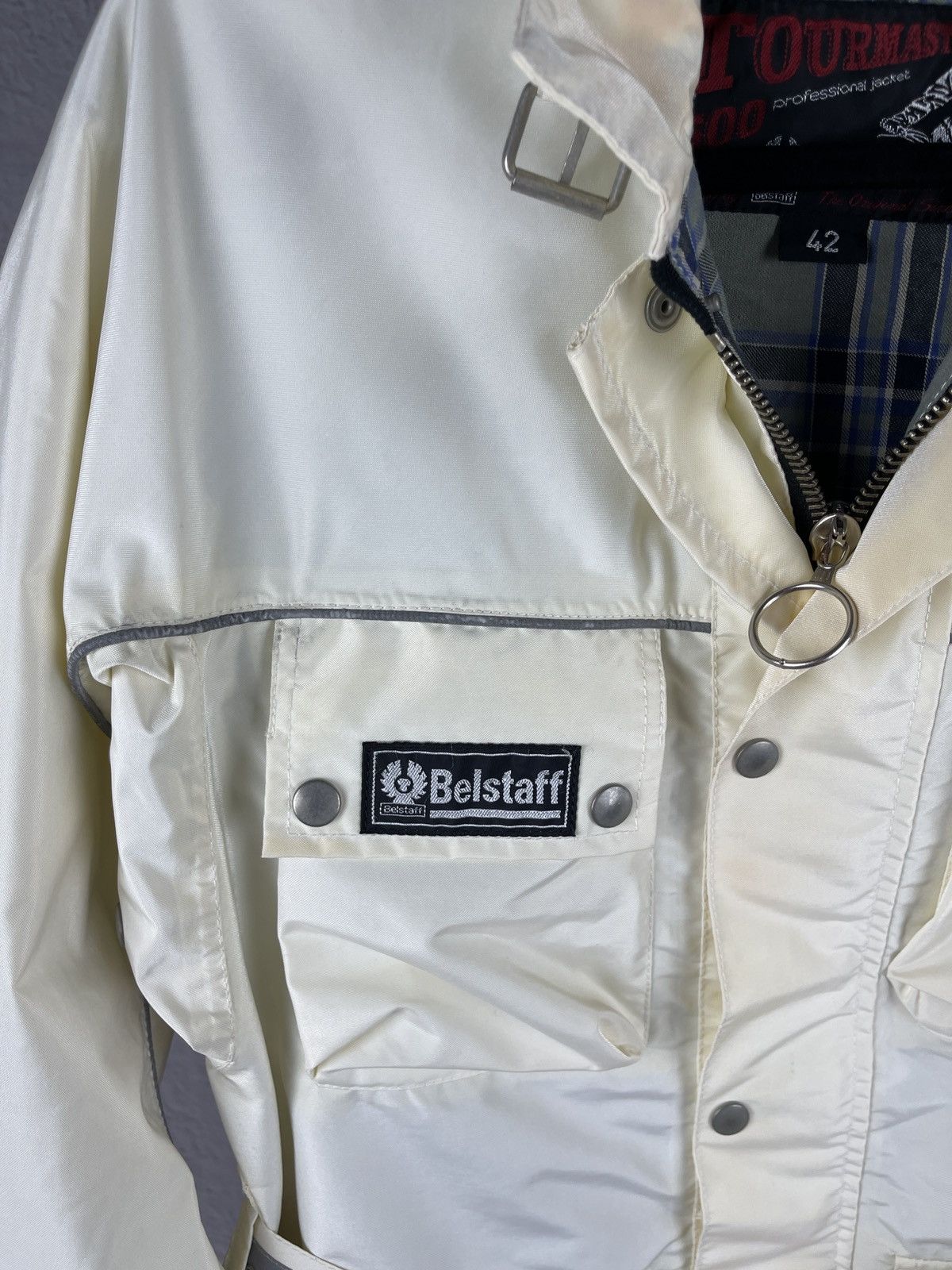 Belstaff Belstaff Tourmaster 500 Rider Belted Motorcycle Light Jacket Size US XS / EU 42 / 0 - 7 Thumbnail