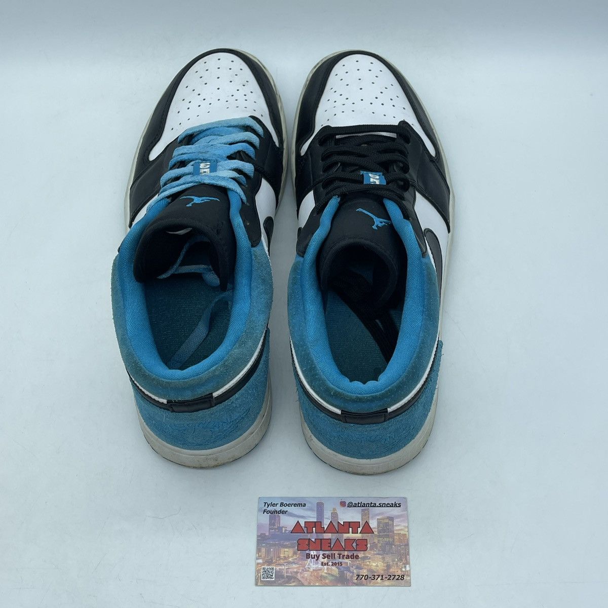 Jordan Brand Air Jordan 1 low laser blue Size US 11.5 / EU 44-45 - 6 Thumbnail