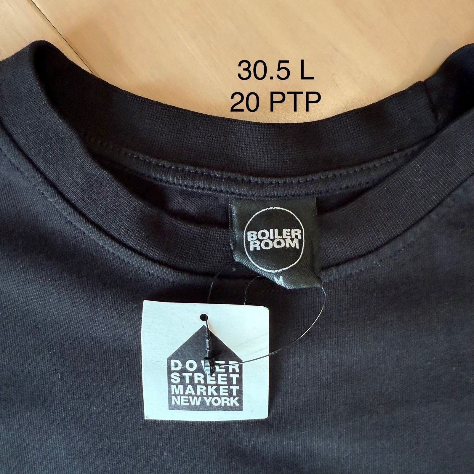 Dover Street Market Boiler Room Gasius Shirt Medium Black Dover Street Market Size US M / EU 48-50 / 2 - 7 Thumbnail