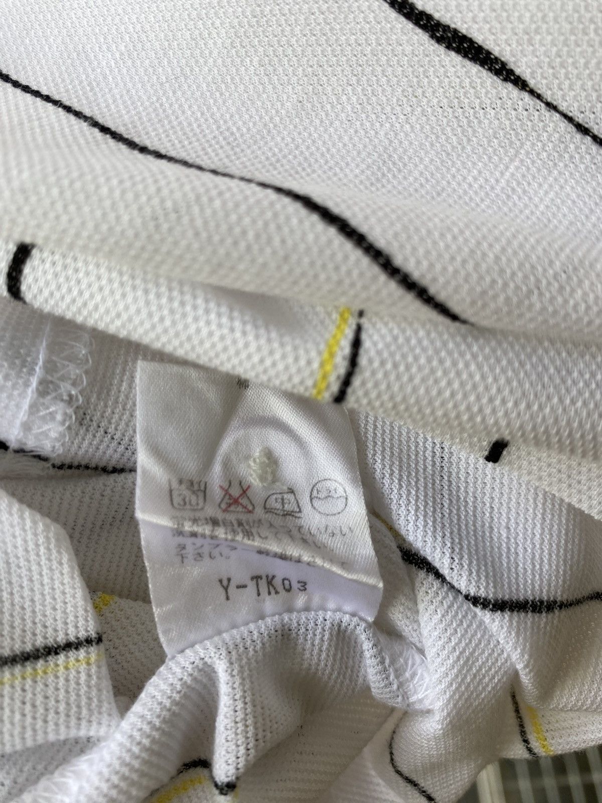 Dior Christian Dior stripped white polo shirt with embroidery Size ONE SIZE - 10 Thumbnail