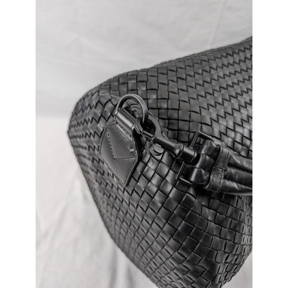 Bottega Veneta o1rshd1 Size: OS / Intrecciato Duffle Bag in Black Size ONE SIZE - 13 Thumbnail