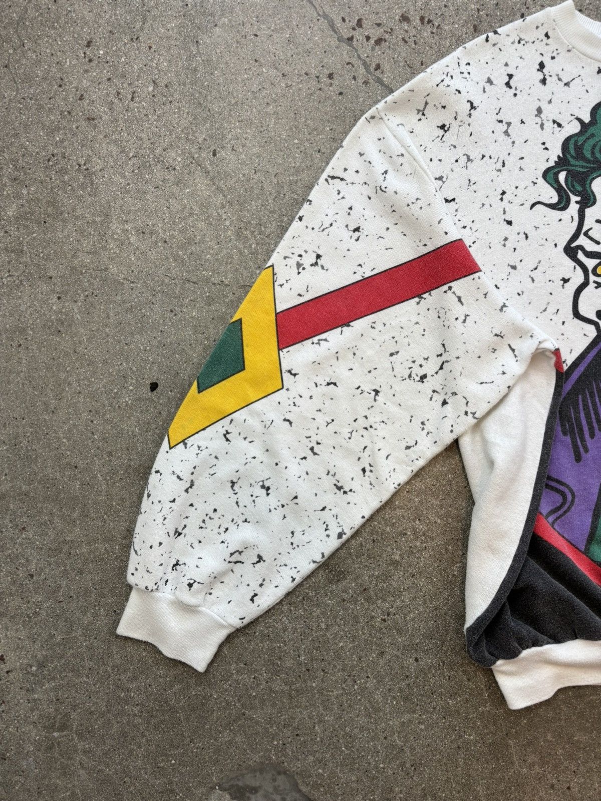 Vintage Vintage 1989 Joker D.C Comics Sweatshirt Size US L / EU 52-54 / 3 - 4 Thumbnail