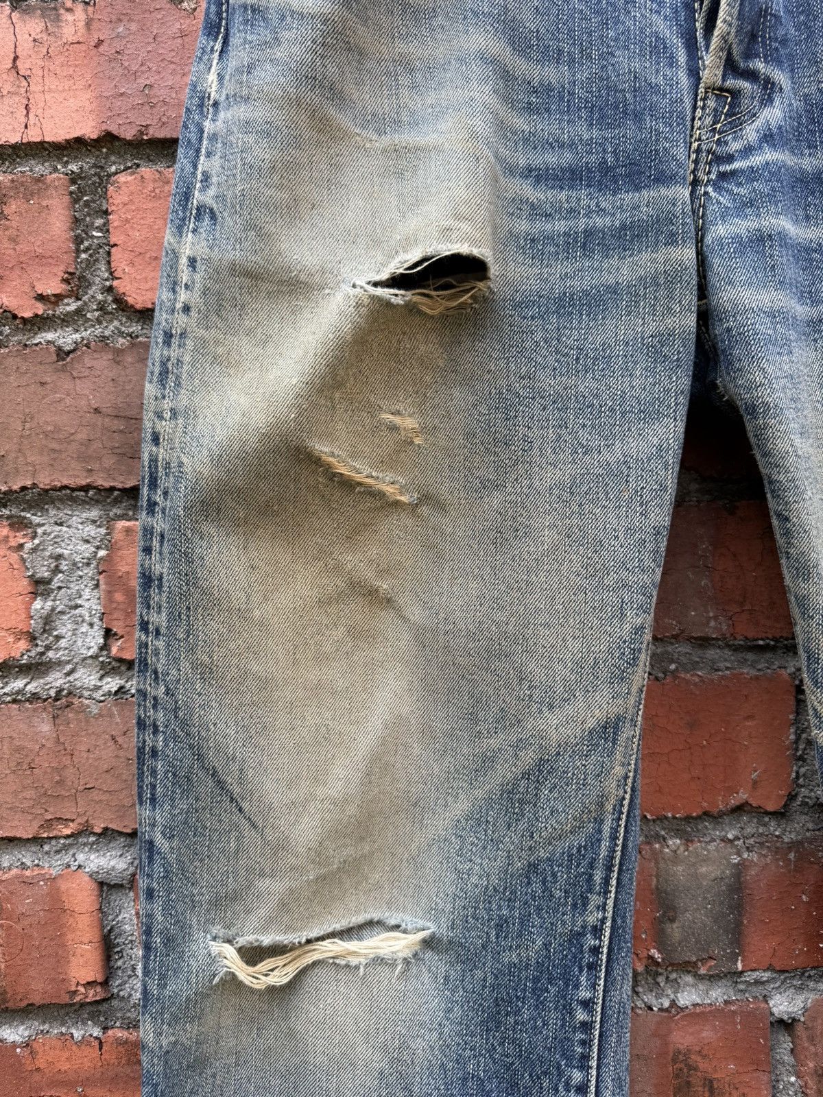 Ten C W30x29 distressed the flat head denime redline japan Size US 30 / EU 46 - 12 Thumbnail