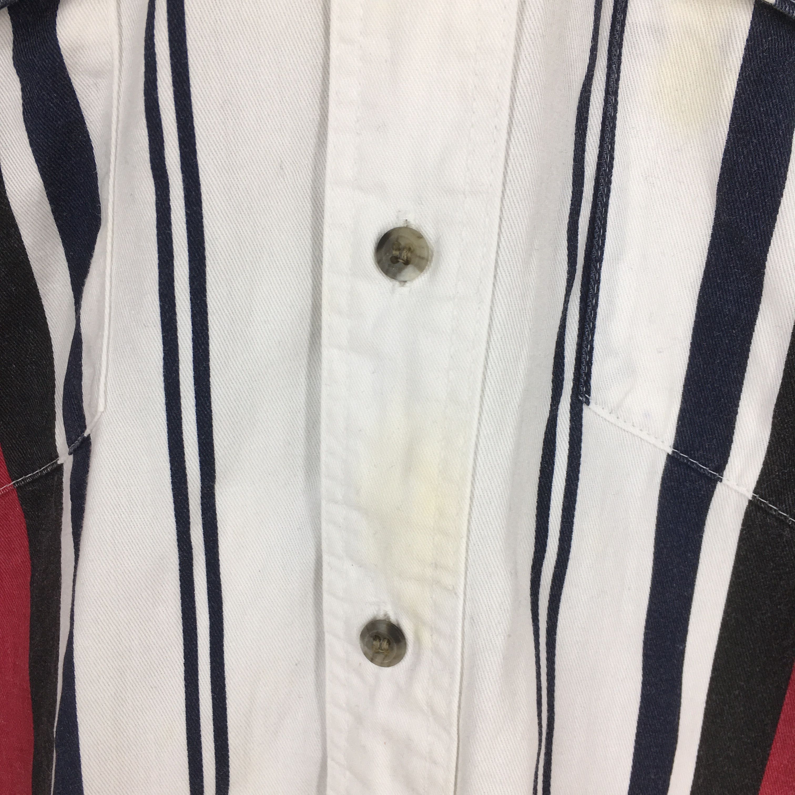 Wrangler Vintage 1980s Wrangler Vertical Striped Western Shirt L Size US L / EU 52-54 / 3 - 4 Thumbnail