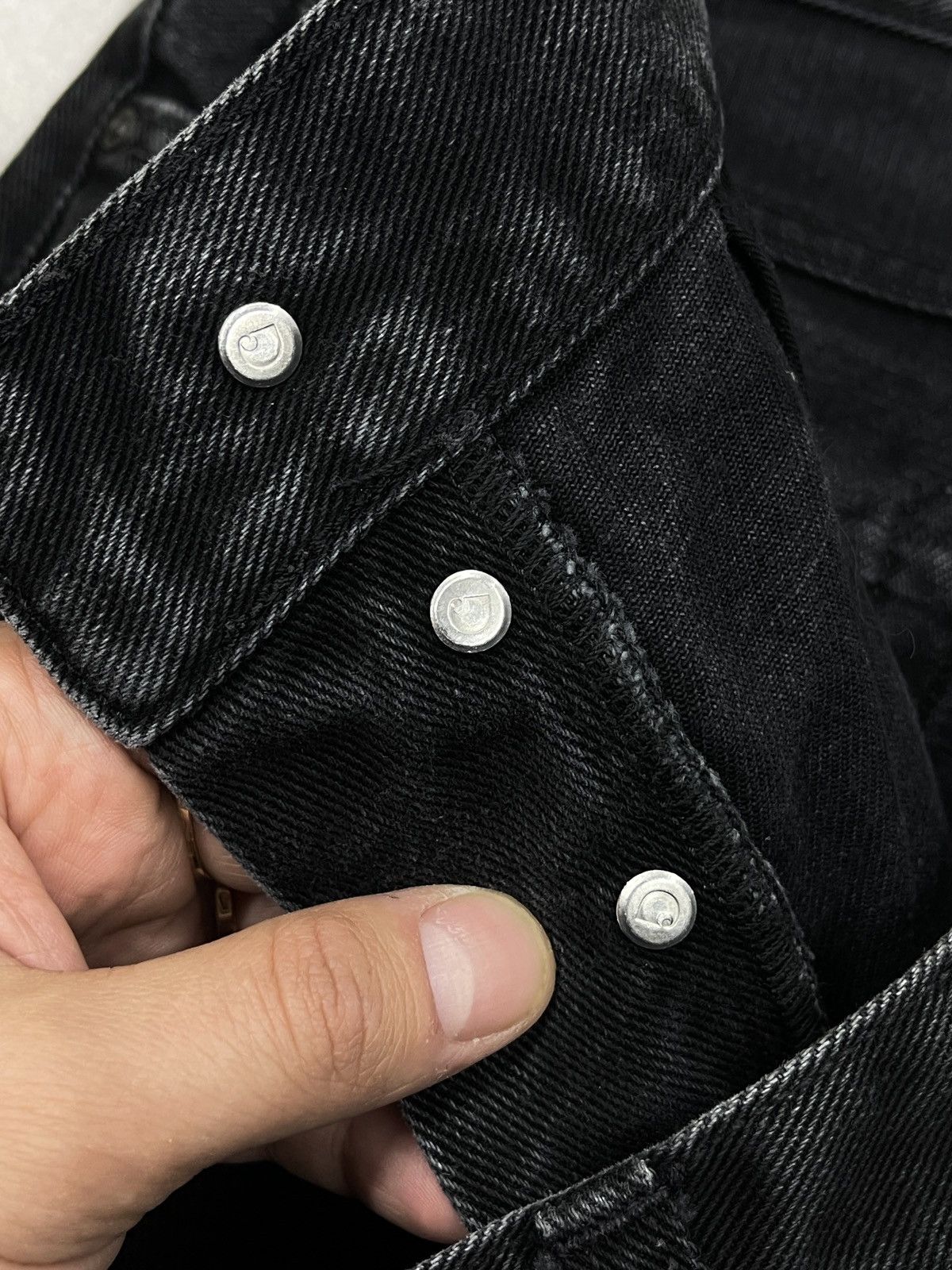 Carhartt Vintage Carhartt WIP Klondike Denim Jeans Black Y2K Size US 30 / EU 46 - 10 Thumbnail