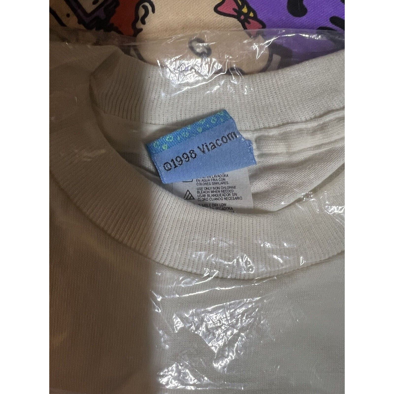 Nickelodeon Vintage Rugrats 1998 T Shirt Viacom RARE YOUTH L SEALED Size US L / EU 52-54 / 3 - 4 Thumbnail