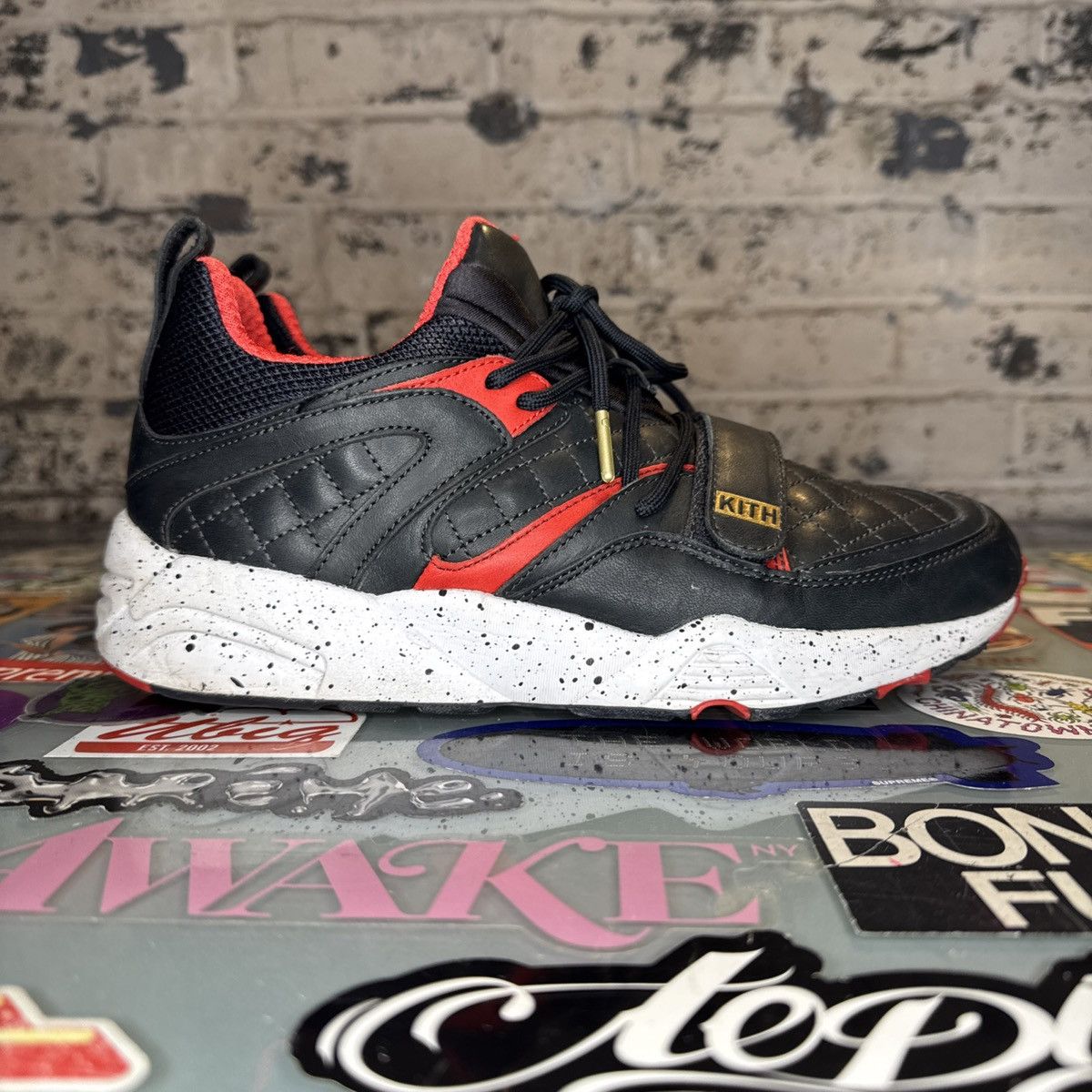 Highsnobiety × Kith × Puma Puma Blaze Of Glory Ronnie Fieg Highsnobiety Dark Navy Sz 9 Size US 9 / EU 42 - 3 Thumbnail
