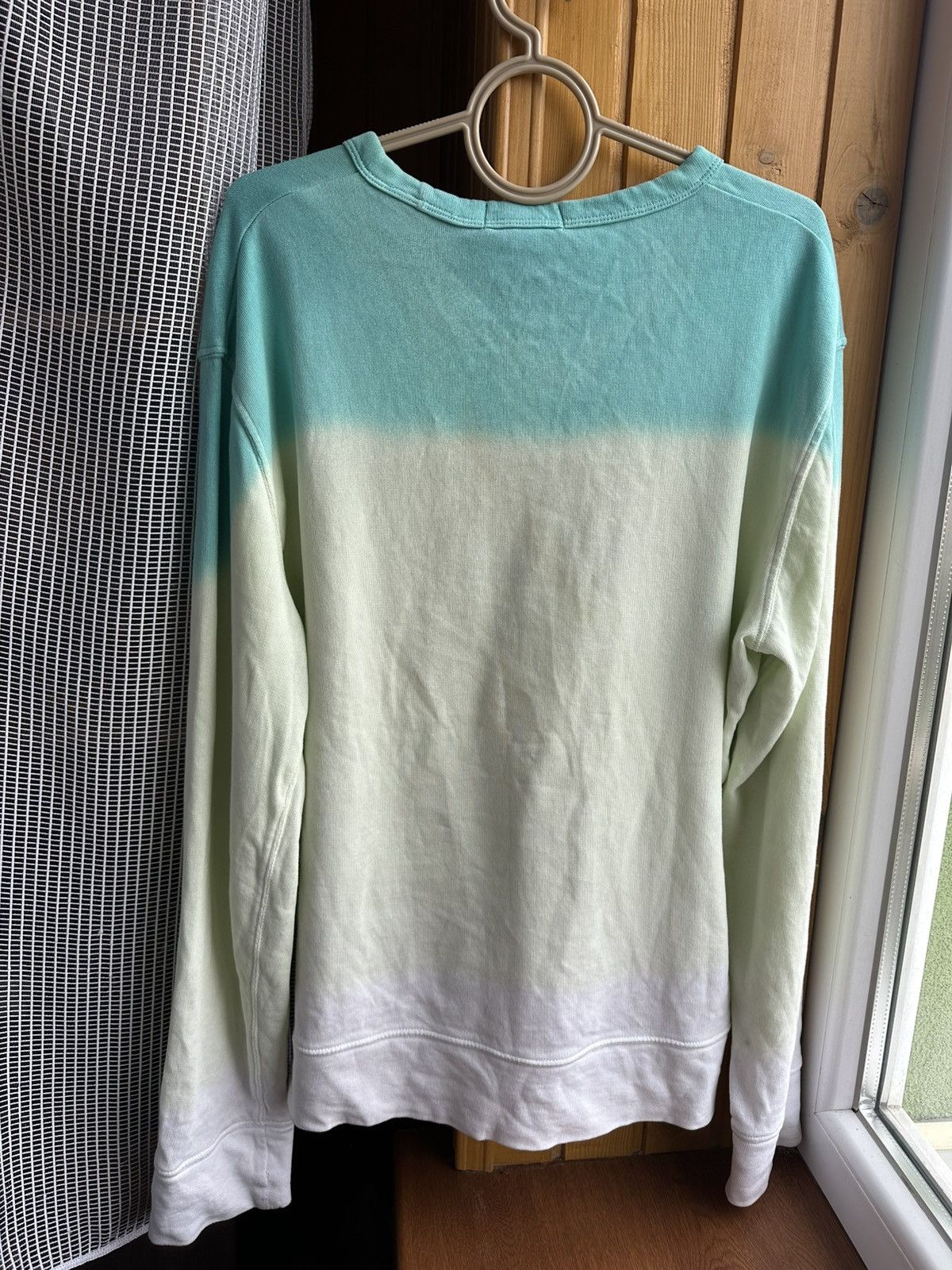 Polo Ralph Lauren Vintage Ralph Lauren Polo Sweatshirt Gradient Teal Ombre Size US XL / EU 56 / 4 - 4 Thumbnail