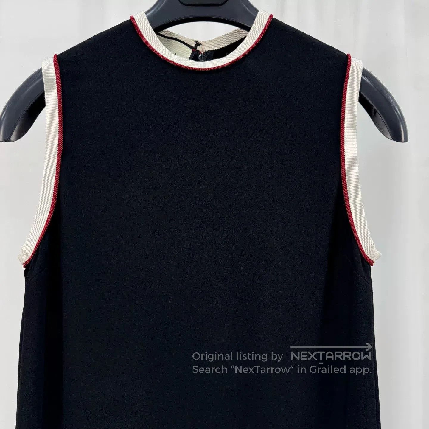 Gucci Gucci Black Silk Sleeveless Dress. Size S / US 4 / IT 40 - 3 Thumbnail