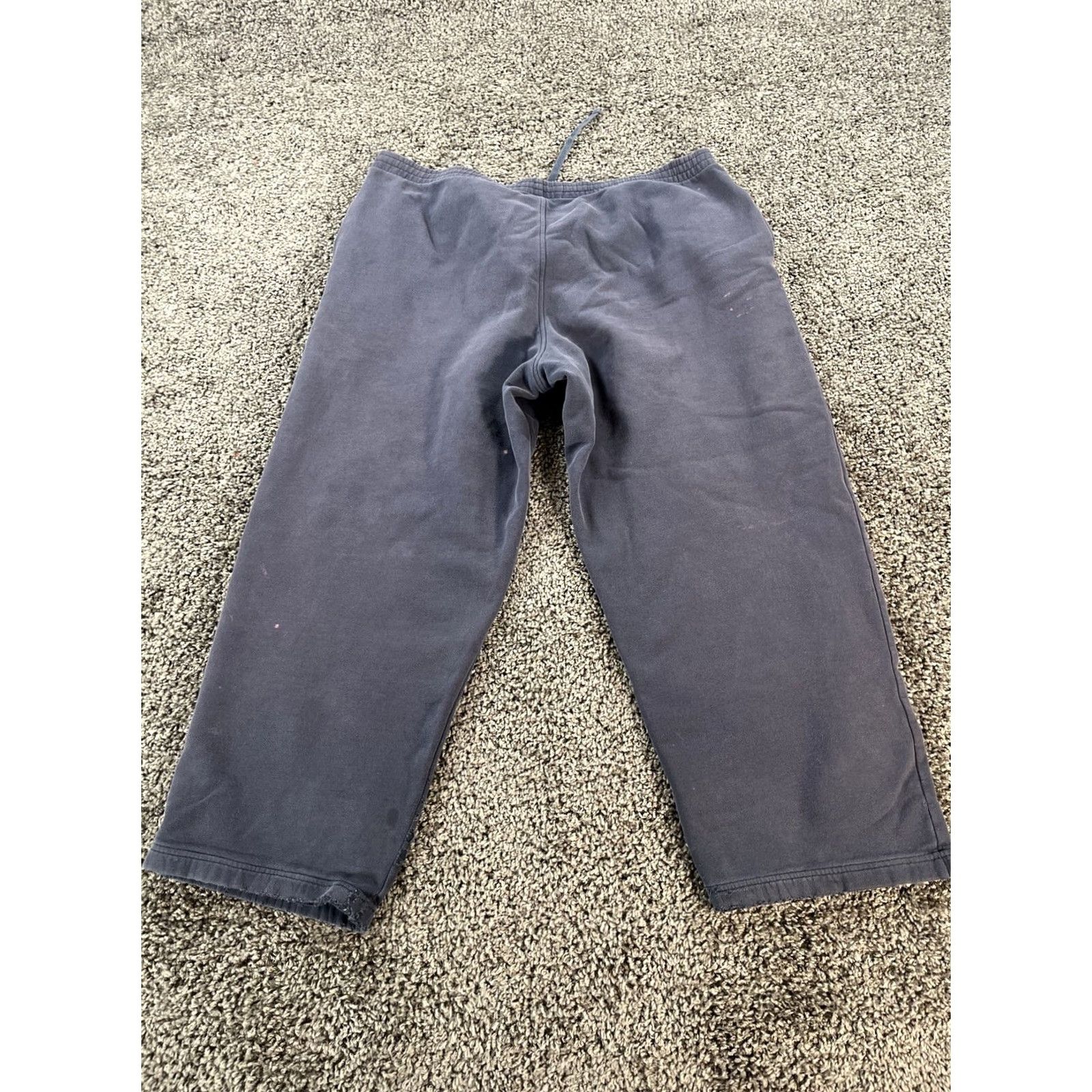 Old Navy VINTAGE Old Navy Sweatpants Pants Drawstring Distressed Navy Blue XL Mens Blue Sweatpants AM Mens XL Size US 36 / EU 52 - 6 Thumbnail