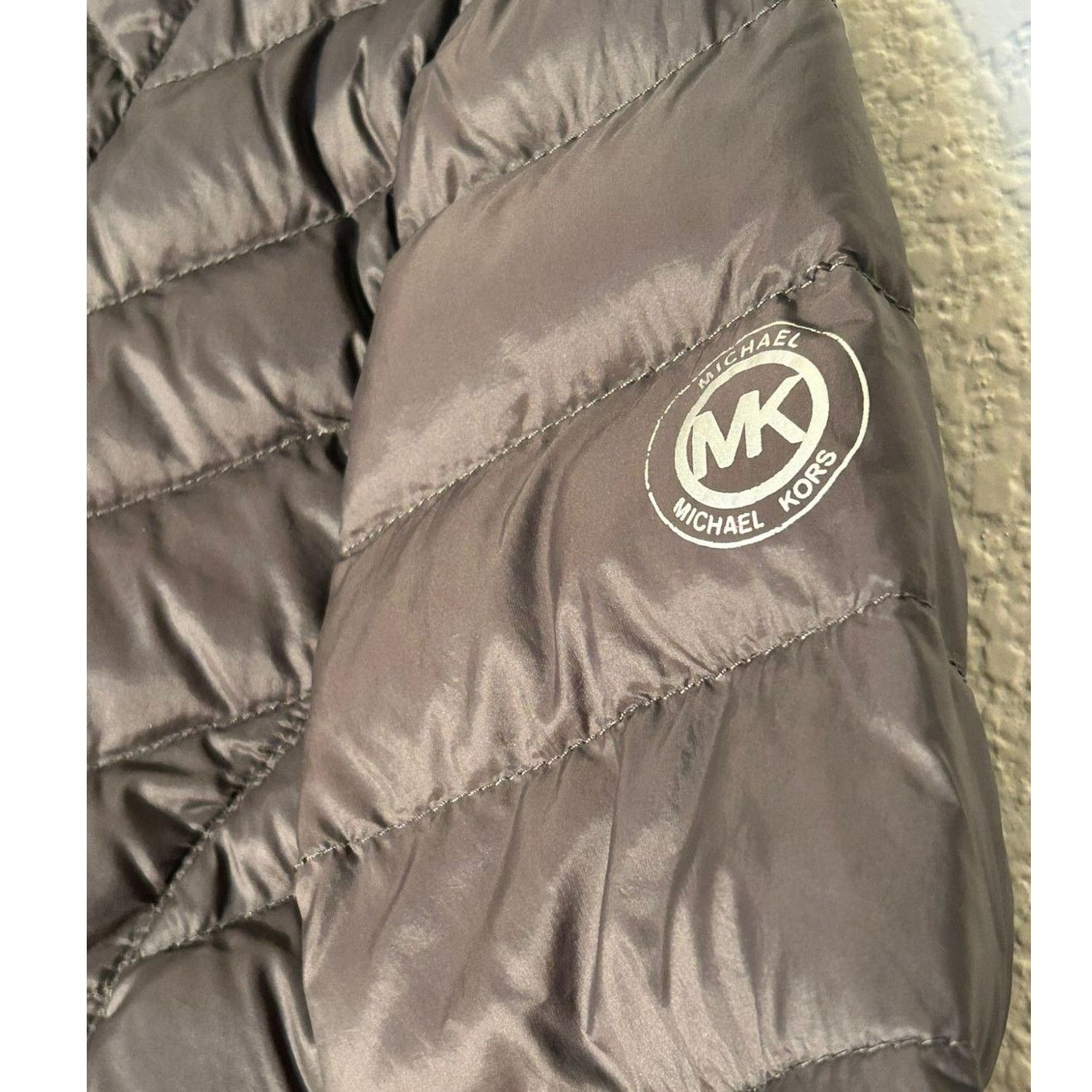 Michael Kors Michael Kors Grey Bubble Coat - Women's Medium Size M / US 6-8 / IT 42-44 - 4 Thumbnail