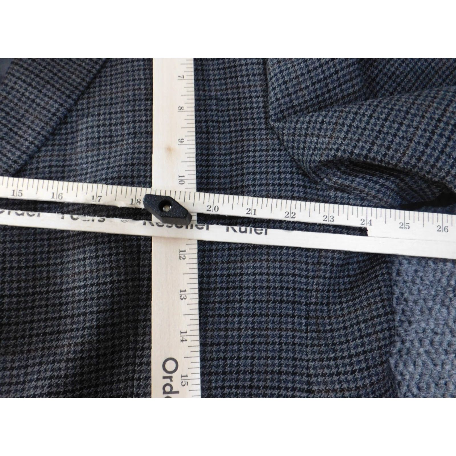 Ralph Lauren Lauren Ralph Lauren Blazer Men 48 Gray Two-Button Wool Tweed Suit Jacket X-Large? (Note: 48 size) Size 48R - 5 Thumbnail