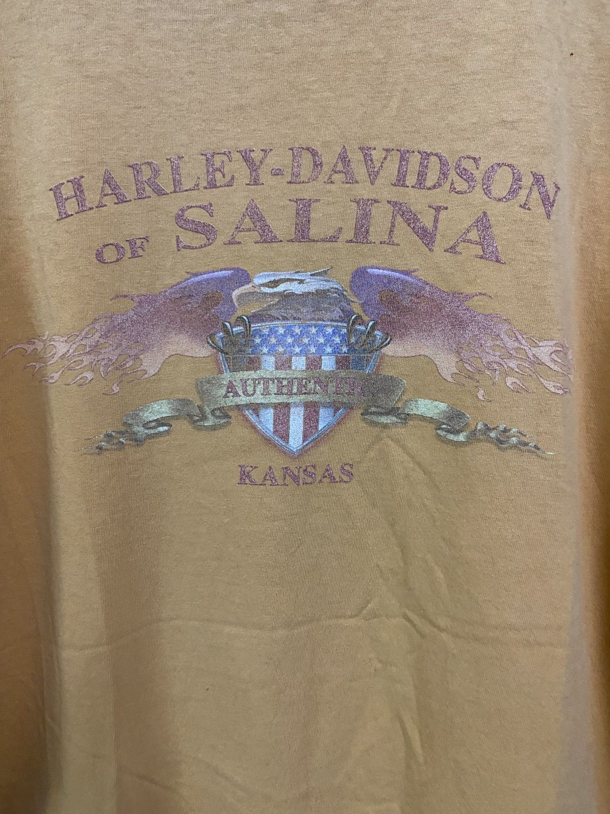 Harley Davidson × Vintage Distressed Harley Davidson Eternal Combustion Tee Size US XL / EU 56 / 4 - 11 Thumbnail