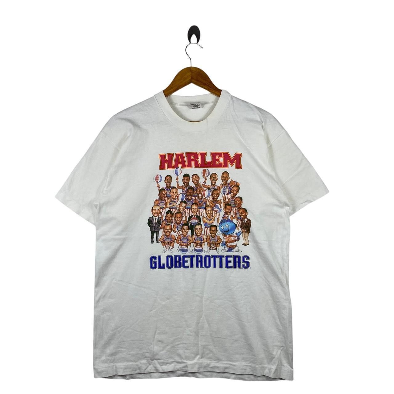 Vintage Vintage 90’ HARLEM GLOBETROTTERS BASKETBALL NBA Tee Shirt Size US L / EU 52-54 / 3 - 1 Thumbnail