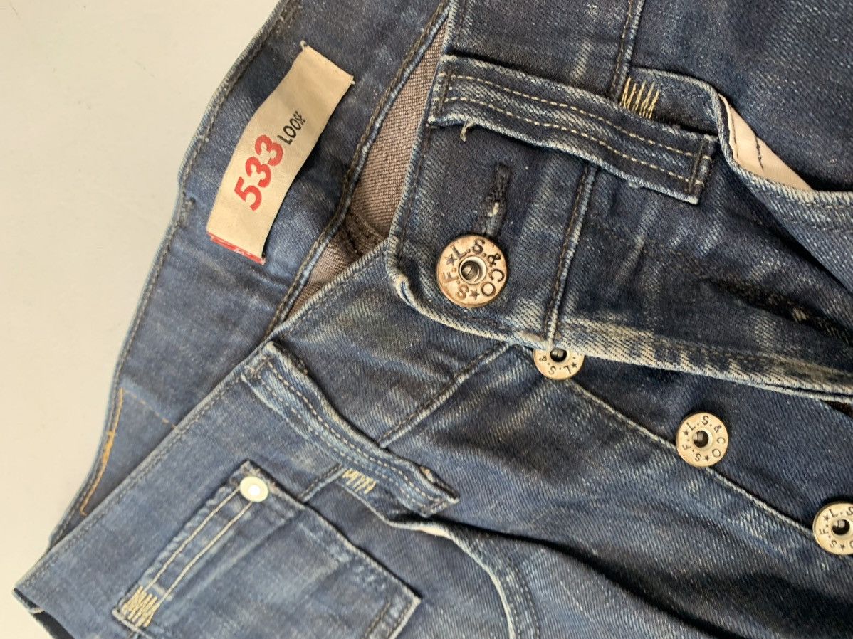 Levi's Vintage Levi’s buckle belt denim Size US 36 / EU 52 - 7 Thumbnail