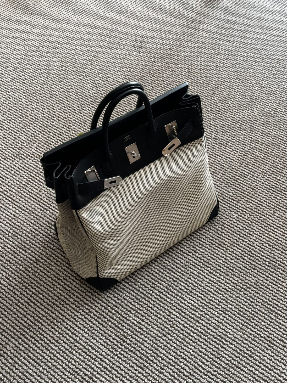 Hermes Hermes HAC 40 CANVAS EVERGRAIN CALFSKIN Size ONE SIZE - 2 Thumbnail