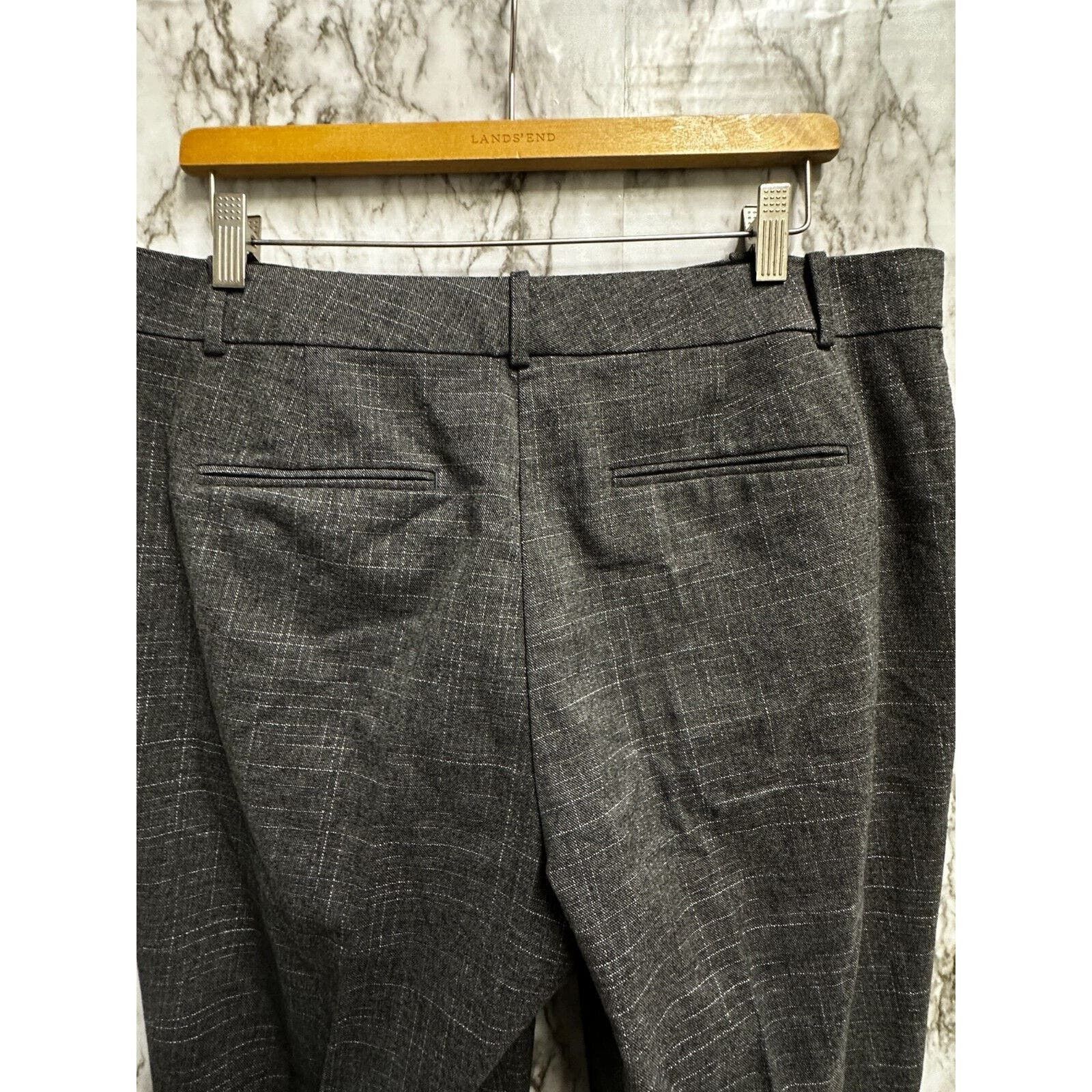 Ann Taylor Ann Taylor Classic Flat Front dress straight Pants Women 12 Size 34" / US 12 / IT 48 - 8 Thumbnail