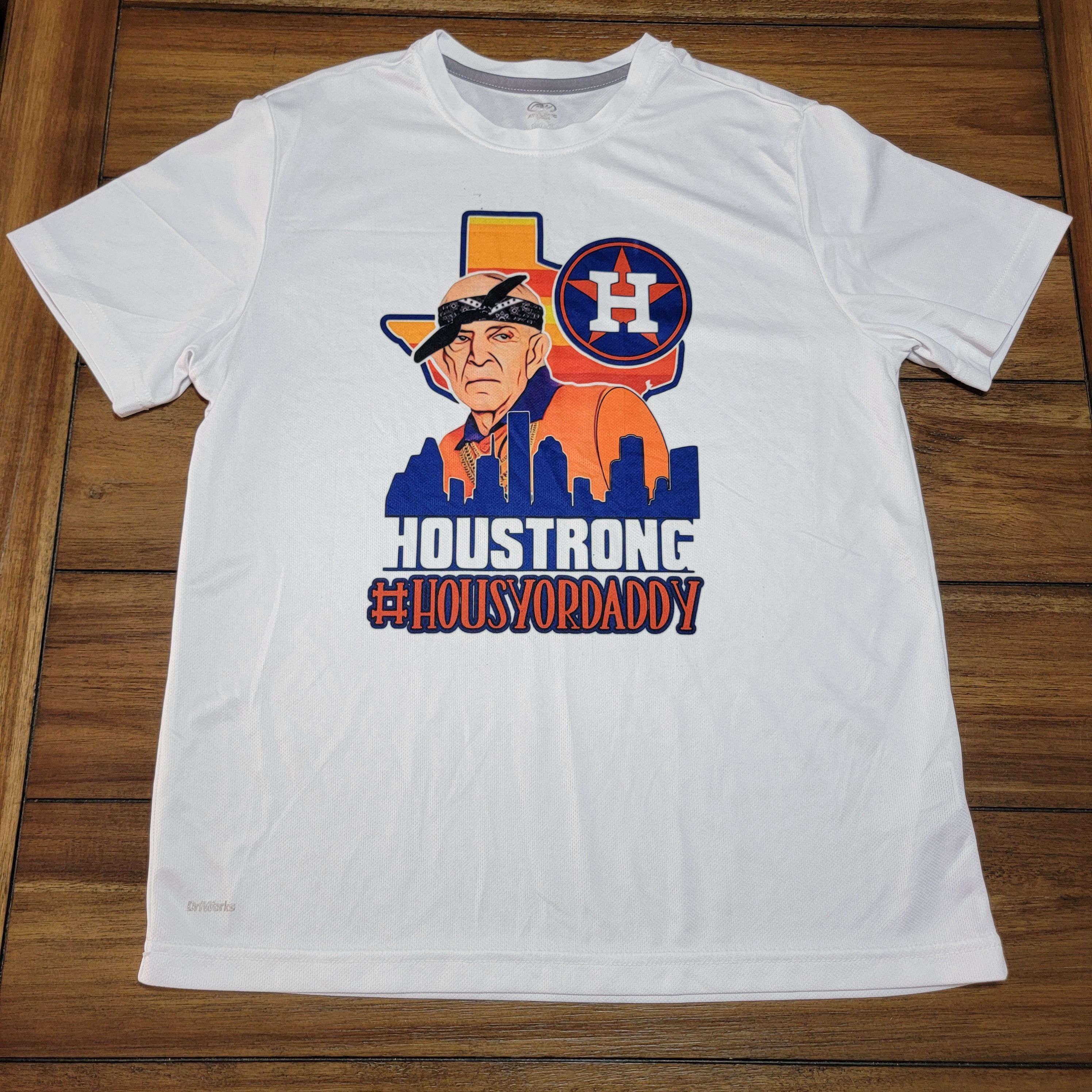 Athletic Works Houston Astros SS Tee Mattress Mack "Houstrong" - Medium Size US M / EU 48-50 / 2 - 1 Thumbnail