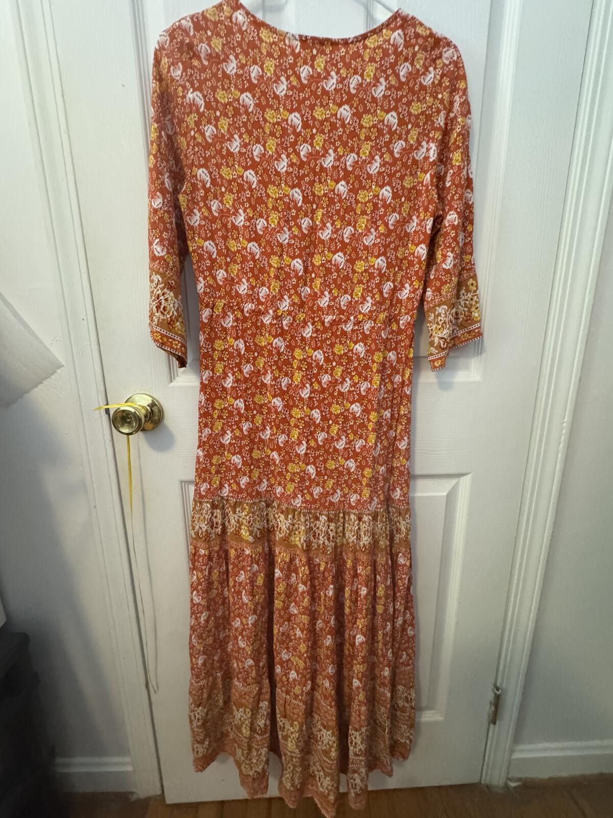Other Pink Ripple Bohemian Maxi Dress-Medium Size M / US 6-8 / IT 42-44 - 5 Thumbnail