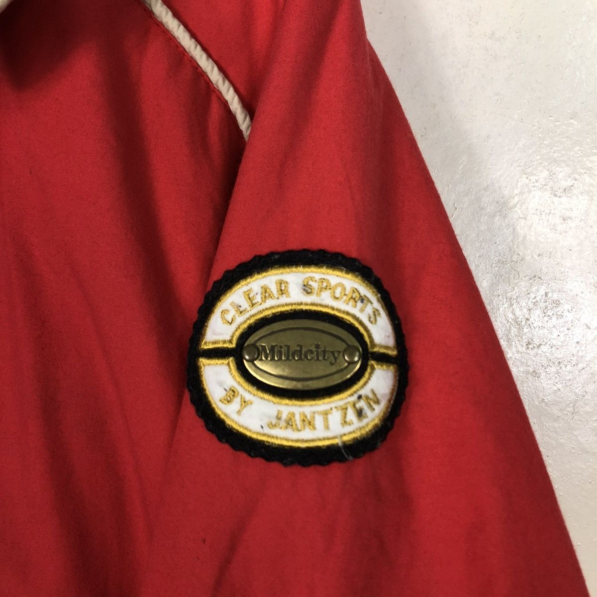 Vintage 🔥VINTAGE 80’s JANTZEN BOMBER JACKET PARACHUTE DESIGN Size US M / EU 48-50 / 2 - 19 Thumbnail