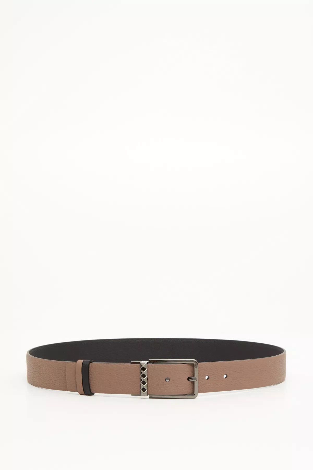Valentino oc11z0725 Size:085/Grainy Calfskin 35 Mm in beige/Black Size ONE SIZE - 1 Preview