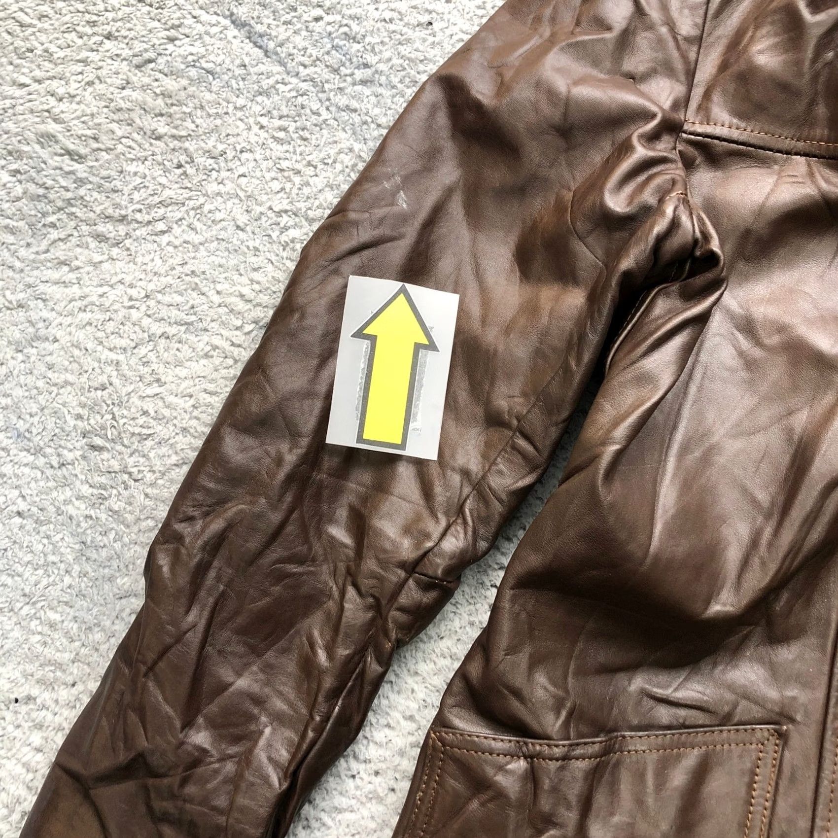 Vintage VINTAGE William Barry Leather Jacket Coat Mens M Brown Mid-Length Jacket with Removable Liner Pockets Zip Button Reg/Regular Graded Vintage Yes Size US M / EU 48-50 / 2 - 4 Thumbnail
