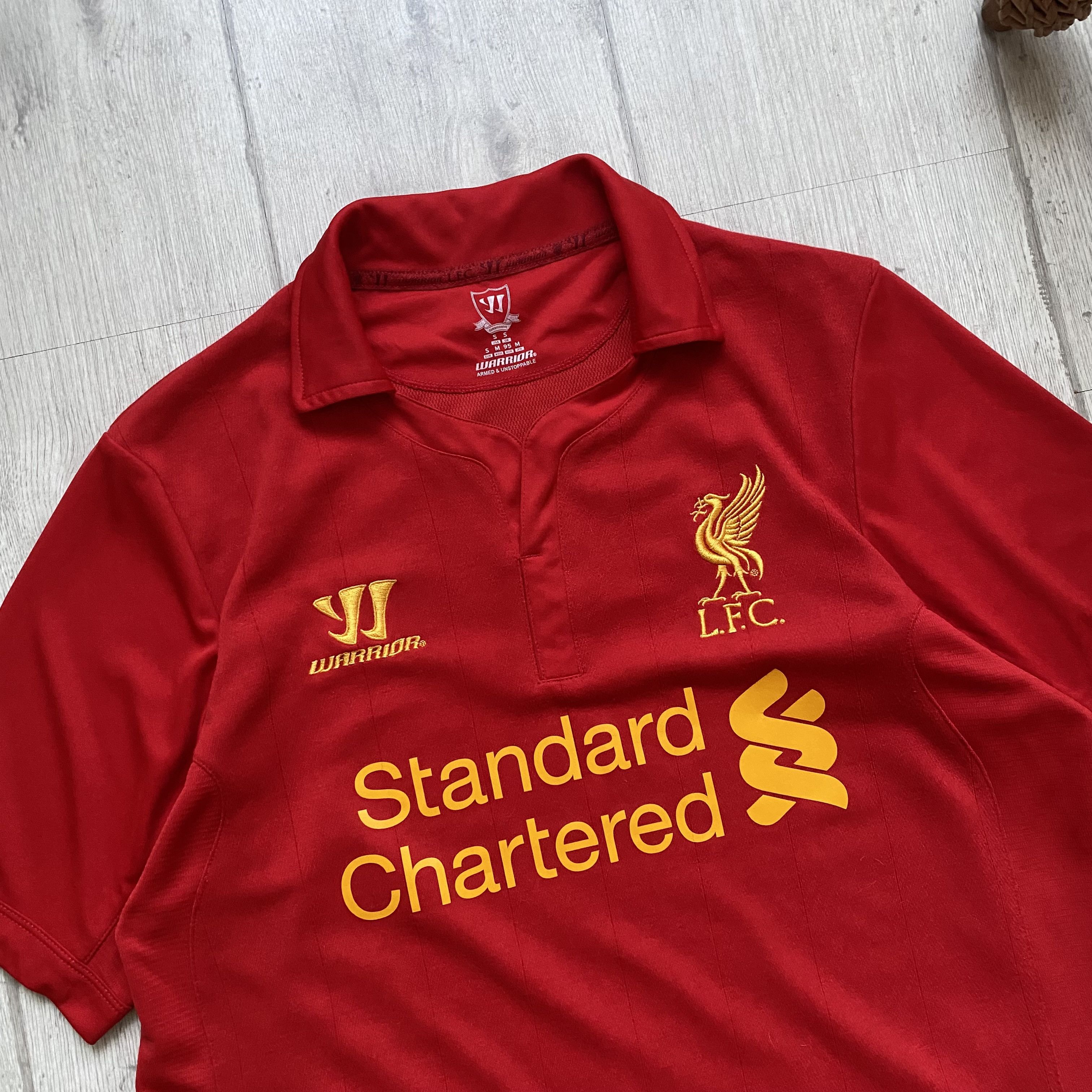 Nike ⚽️ Vintage Liverpool FC warrior football Jersey Blockore Size US S / EU 44-46 / 1 - 3 Thumbnail