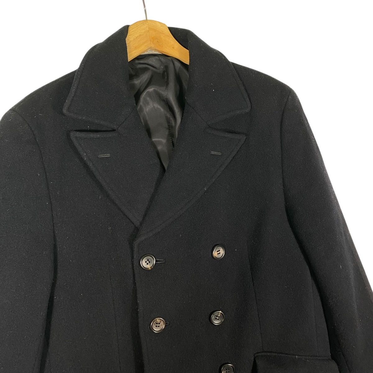 Yohji Yamamoto Vintage Yohji Yamamoto LQ Double Breasted Wool Jacket Size US L / EU 52-54 / 3 - 5 Thumbnail