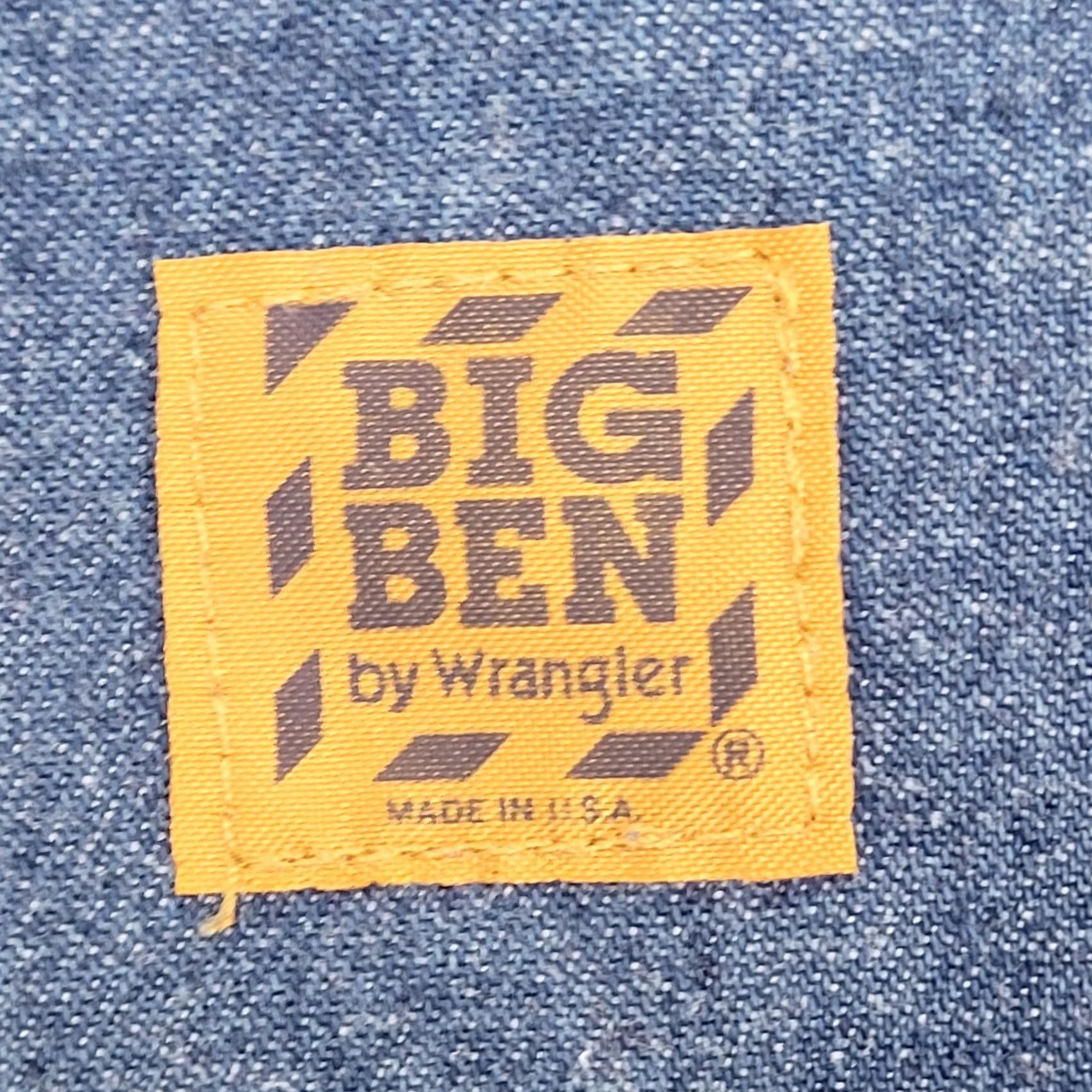 Wrangler VINTAGE Wrangler Big Ben HCSD Prison Denim Chore Coat M USA Sz 40 Jacket Coat Long Sleeve Workwear Size US M / EU 48-50 / 2 - 5 Thumbnail