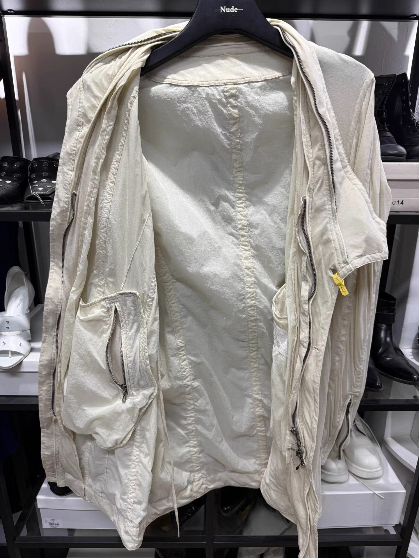 Julius Julius Sheer Double Layer Stand Collar Ruffle Jacket K20 Size US M / EU 48-50 / 2 - 7 Thumbnail