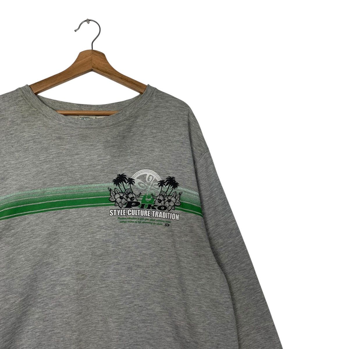 Japanese Brand Piko Hawaian Crewneck Sweatshirt Size US L / EU 52-54 / 3 - 5 Thumbnail