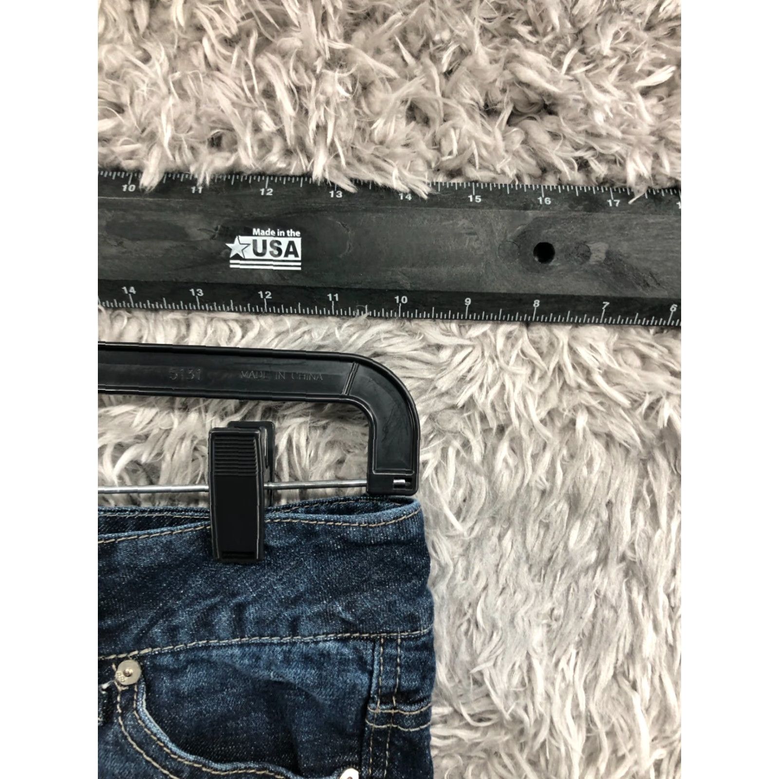 Vintage Paris Blues Jeans Low Rise Straight Womens Size Small Medium Wash Blue Size 28" / US 6 / IT 42 - 2 Thumbnail