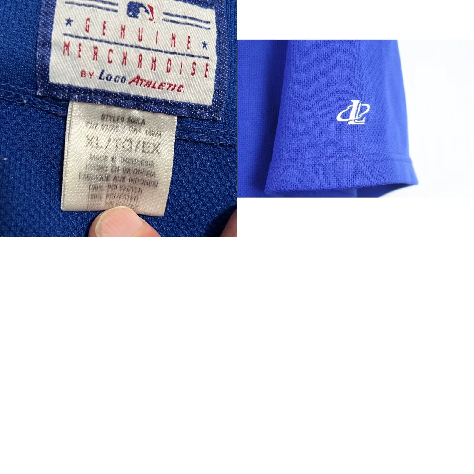 Logo Athletic VINTAGE Texas Rangers Jersey Juan Gonzalez 2000 Blue XL Men's Logo Athletic Shirt Size US XL / EU 56 / 4 - 8 Thumbnail