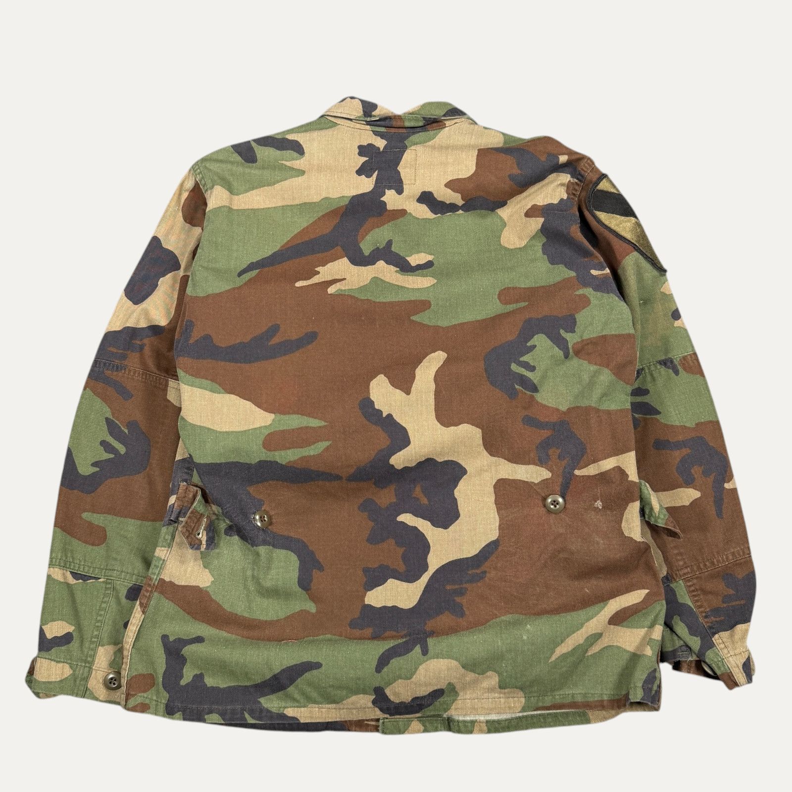 Vintage Vintage Camo Military Jacket Size US M / EU 48-50 / 2 - 2 Thumbnail