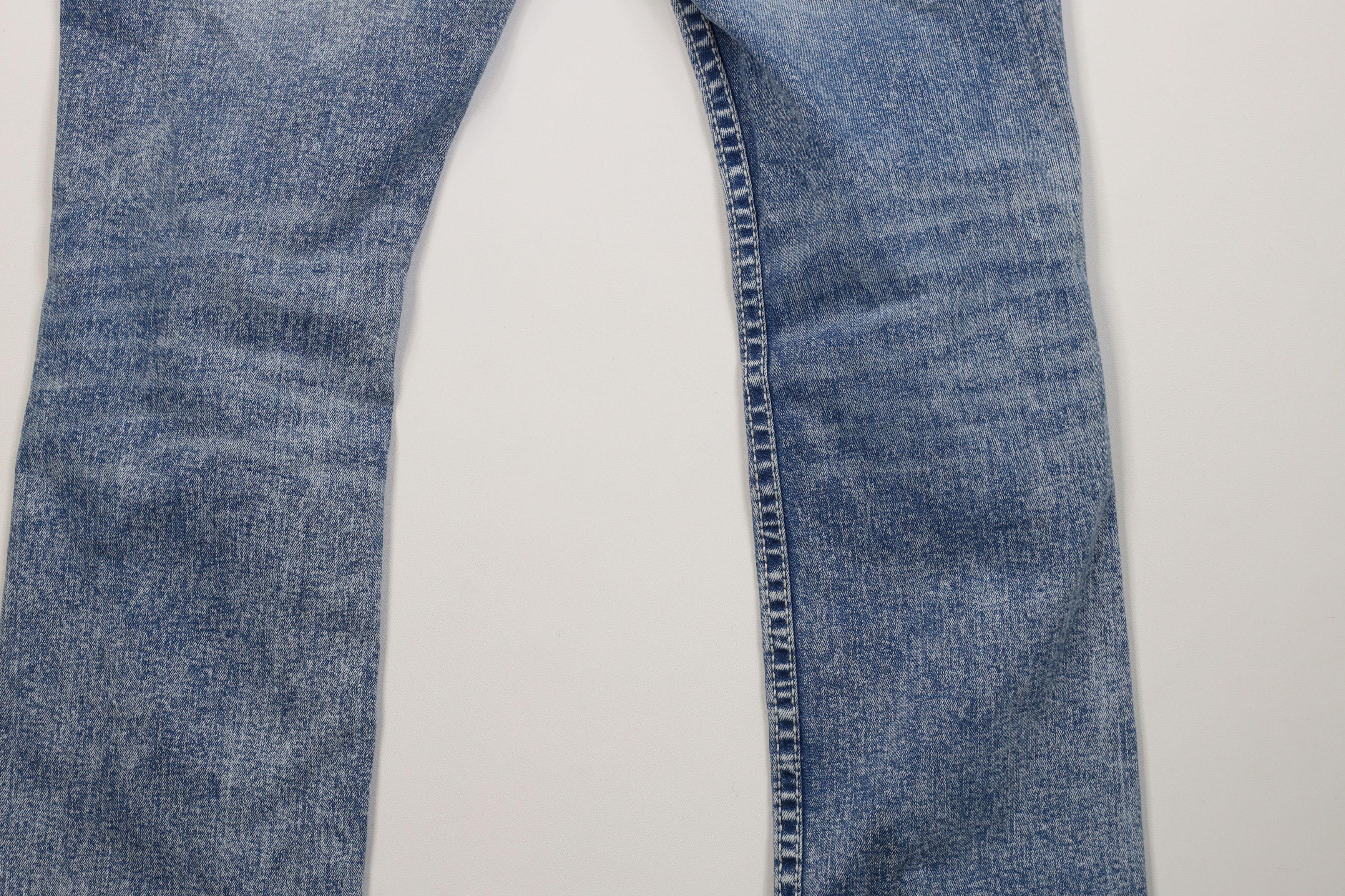 Vintage Buckle BKE Acid Wash Jake Straight Leg Denim Jeans Blue Size US 34 / EU 50 - 14 Thumbnail