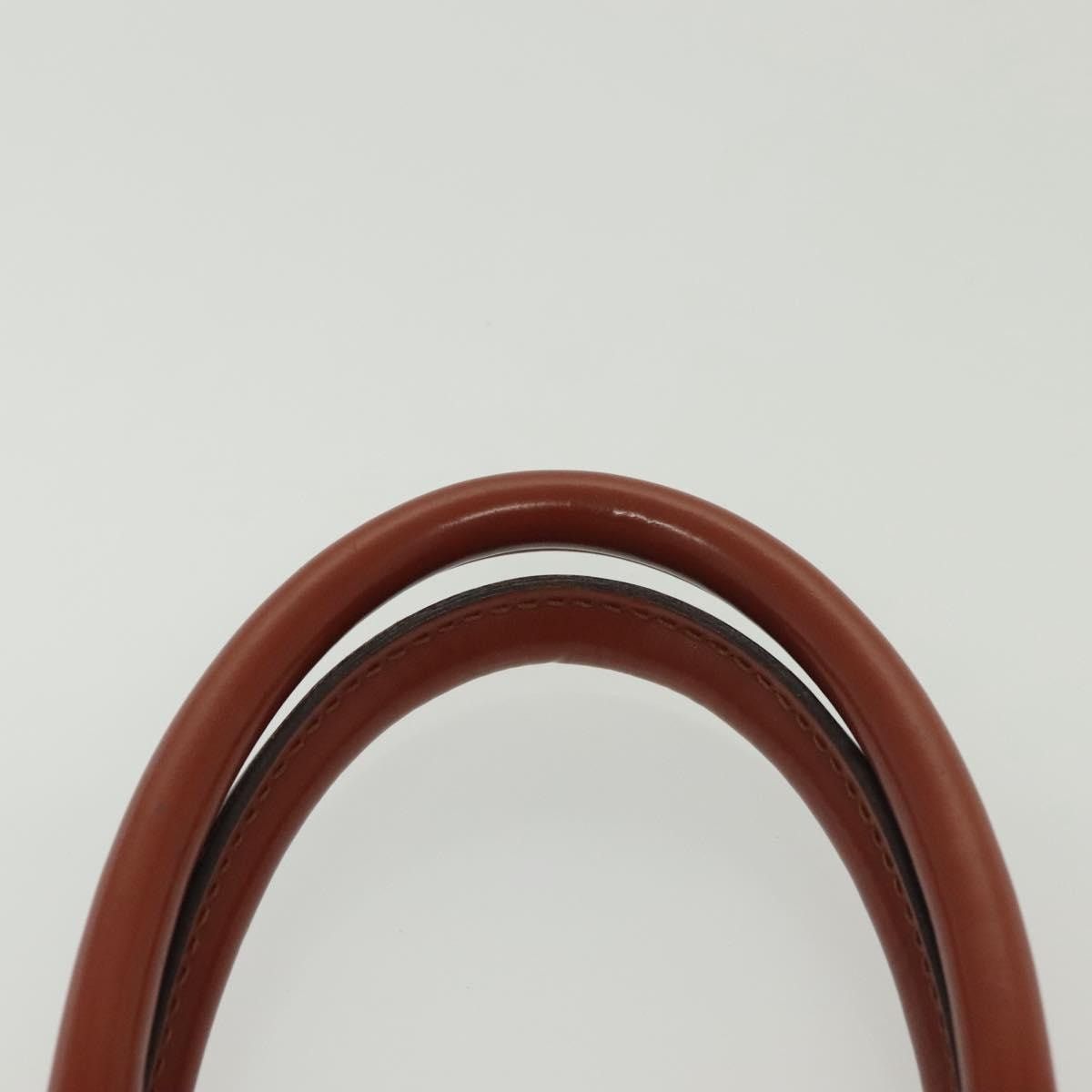 Louis Vuitton LOUIS VUITTON Epi Riviera Hand Bag Brown M48183 Size ONE SIZE - 9 Thumbnail