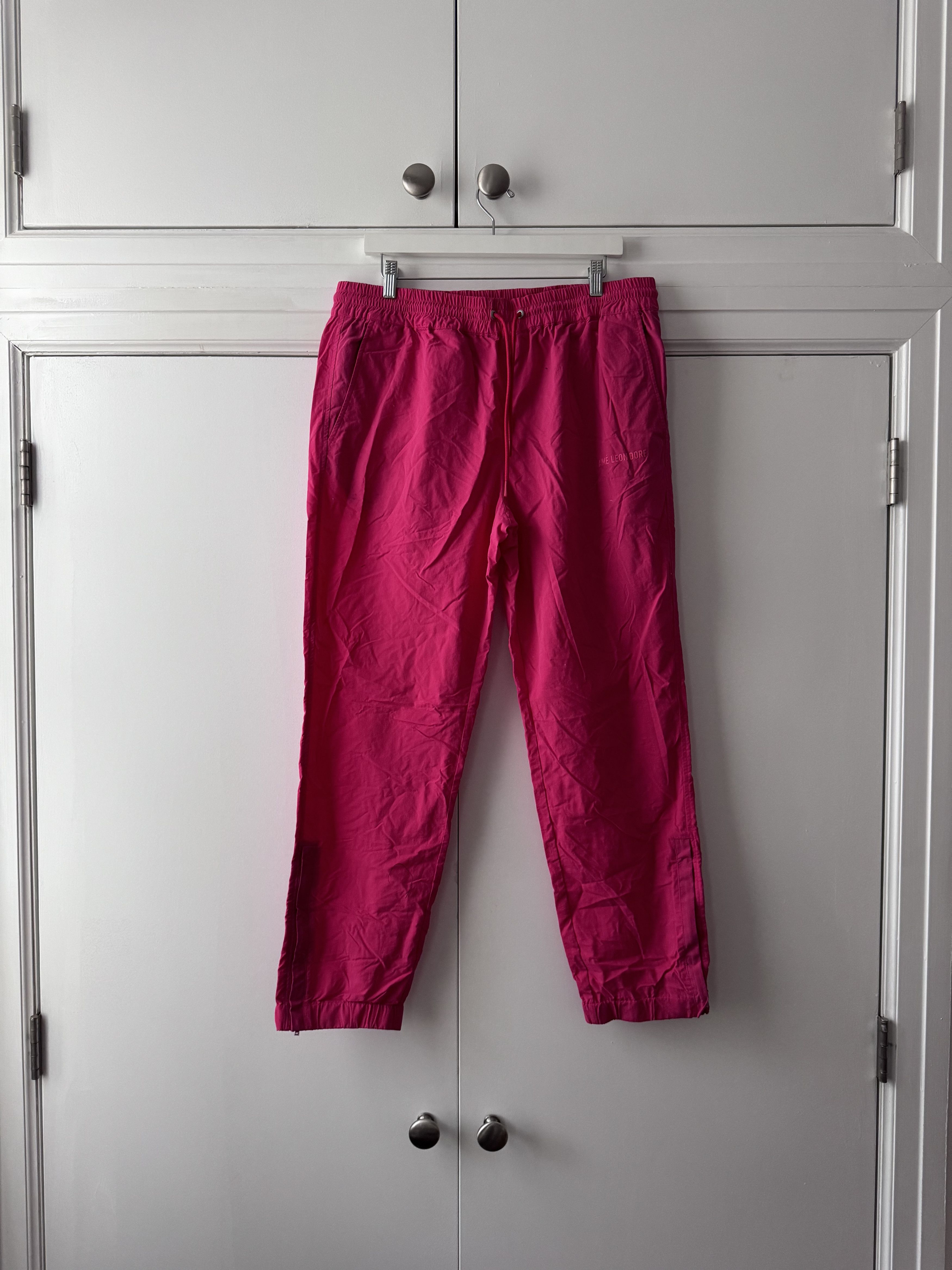 Aime Leon Dore Fuschia Track Pants Size US 34 / EU 50 - 1 Thumbnail