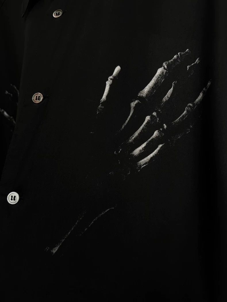Yohji Yamamoto Yohji Yamamoto 94aw Puppet Age Skeleton Shirt 2505-Nextarro Size US M / EU 48-50 / 2 - 3 Thumbnail