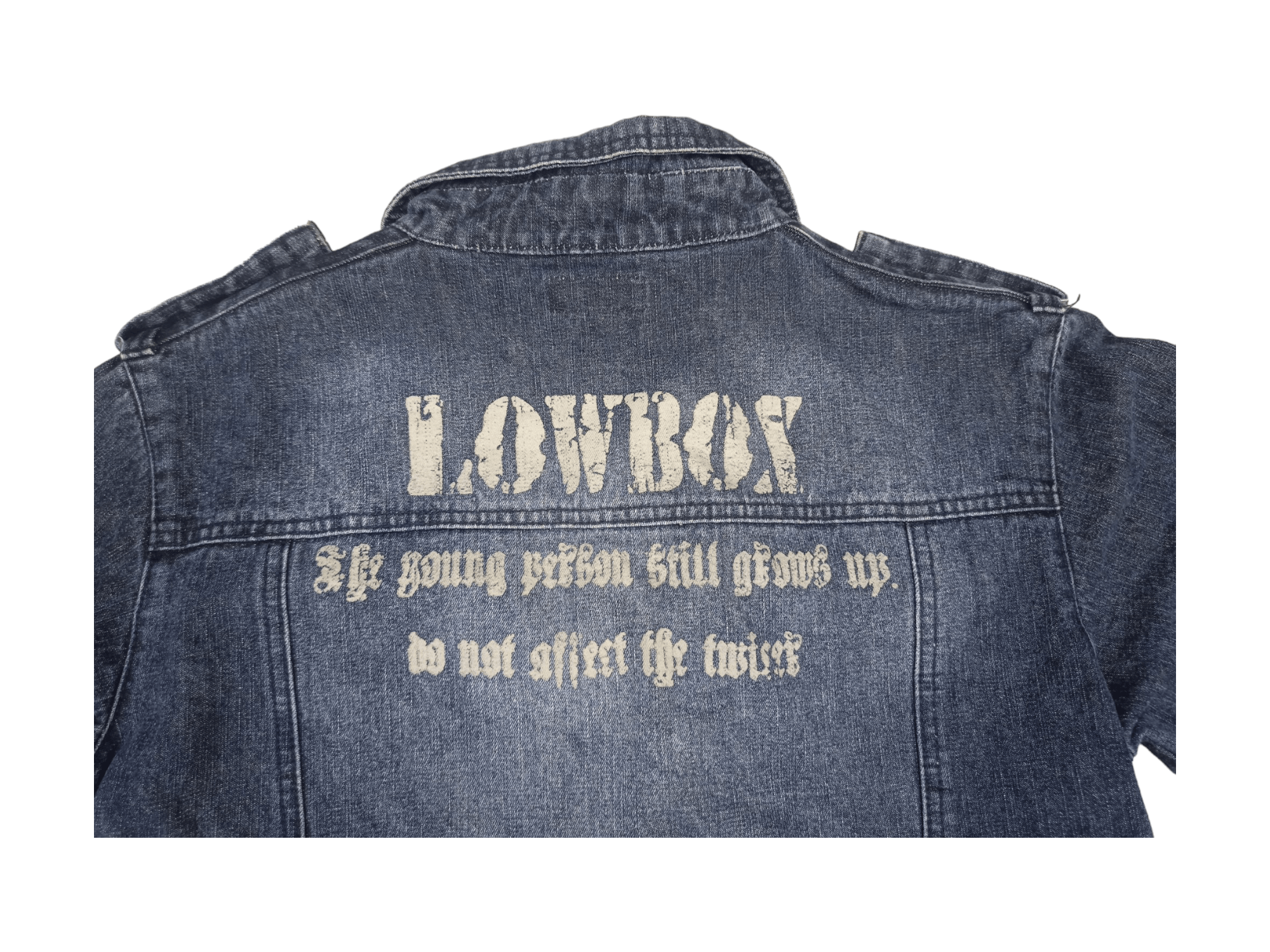 LOWBOX Lowbox 2002 Tactical Multipocket Punk Style Overall Jeans Size US 34 / EU 50 - 2 Thumbnail