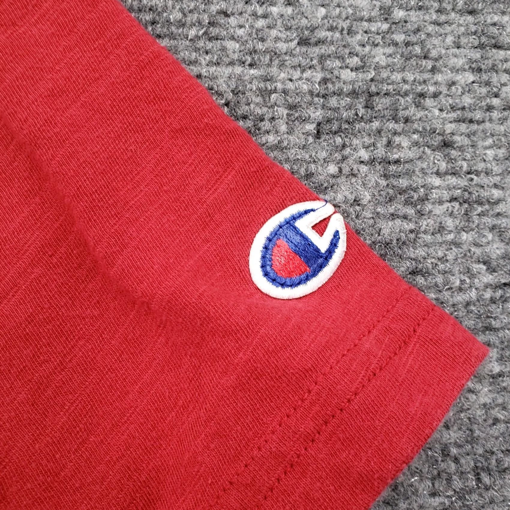 Champion Champion T-Shirt Mens M Medium Red Crew Neck Short Sleeves Pullover Athleticwear Size US M / EU 48-50 / 2 - 6 Thumbnail