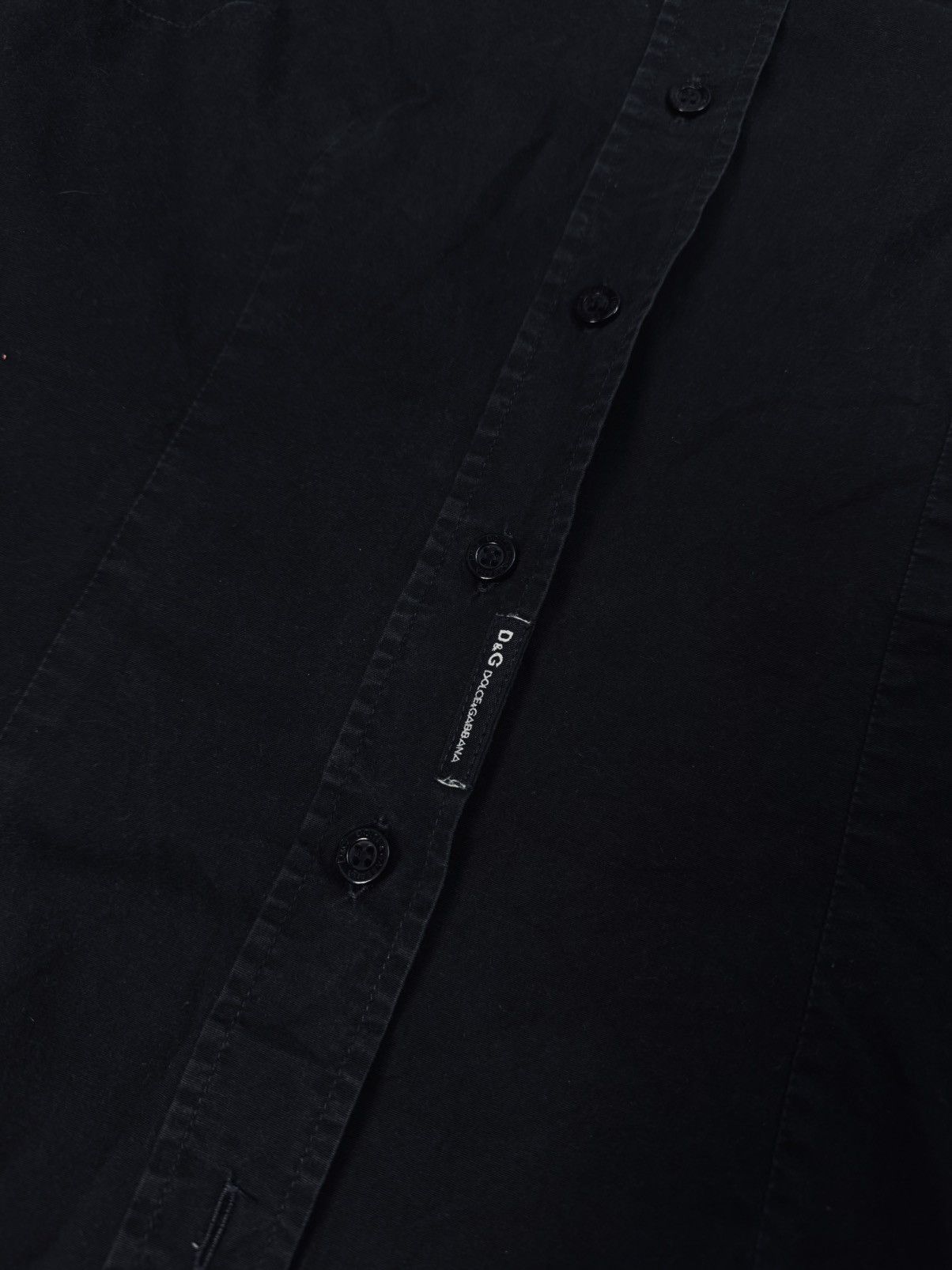 Dolce & Gabbana × Vintage Dolce & Gabbana Shirt black womens M vintage Size US M / EU 48-50 / 2 - 3 Thumbnail