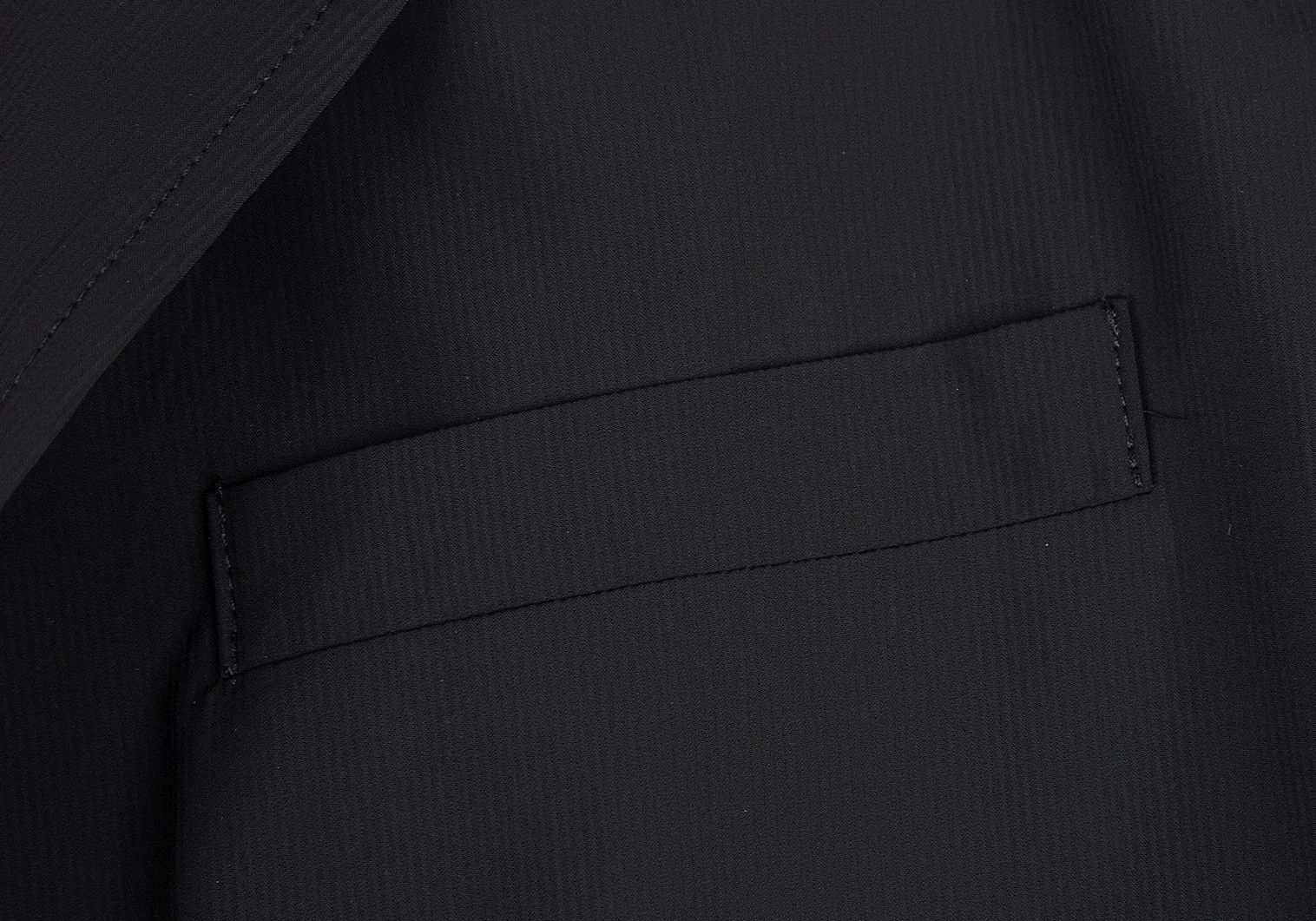 Emporio Armani Stretch Zip Jacket in Black Size 54 Size US L / EU 52-54 / 3 - 5 Thumbnail