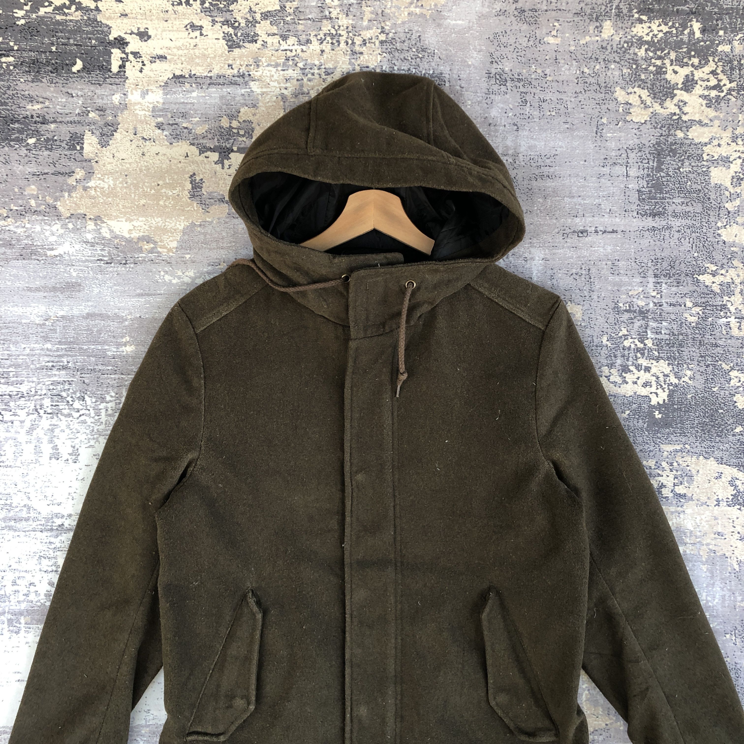 Japanese Brand × Vintage Nano Universe Hoodie Jacket Japanese Hooded Parka Jacket Size S / US 4 / IT 40 - 3 Thumbnail