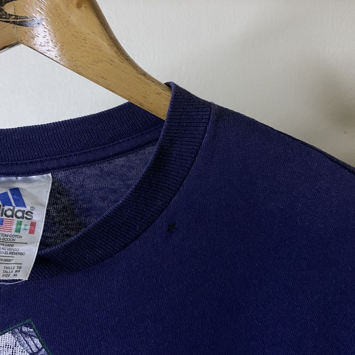 Adidas 1990s Adidas Big Logo T Shirt Size US L / EU 52-54 / 3 - 3 Thumbnail