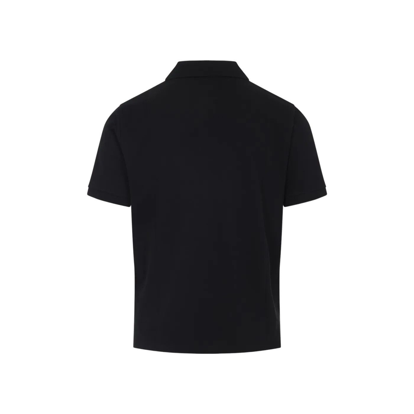 SAINT LAURENT Black Piqué Polo Shirt New & Authentic (Men's