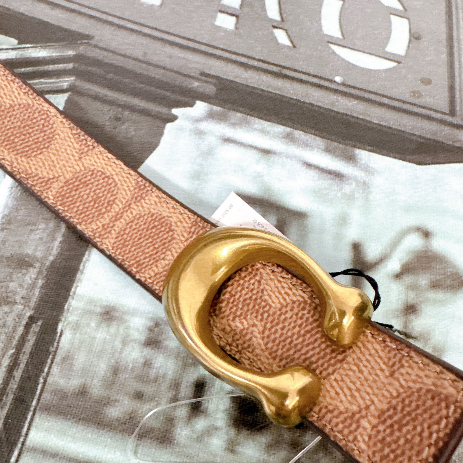 Coach Coach 78173 C Hardware Reversible Belt, 25 Mm Size ONE SIZE - 4 Thumbnail